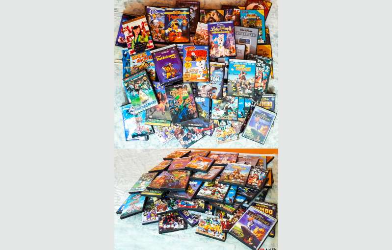 Children’s Dvd Collection (292 Movies) For Sale