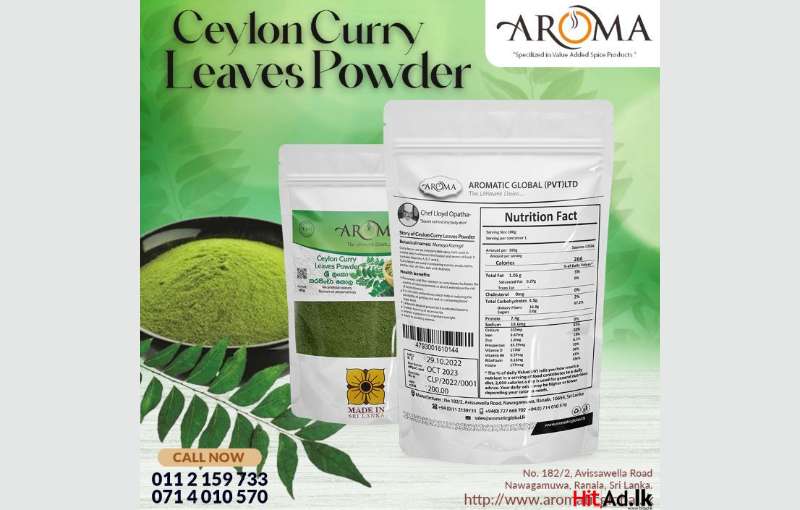 Ceylon Curry Leaves Powder 