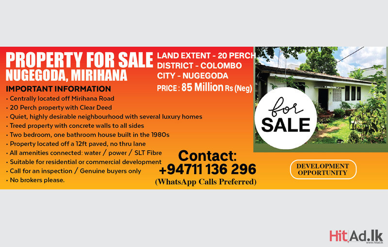 Nugegoda house for sale