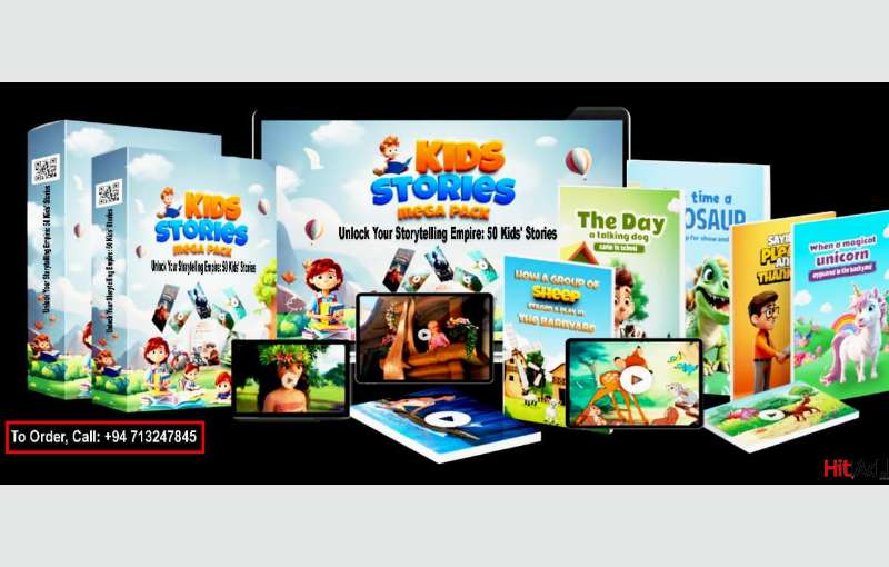 50 Kids' Stories Mega Pack For Sale