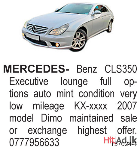 Mercedes- Benz CLS350 