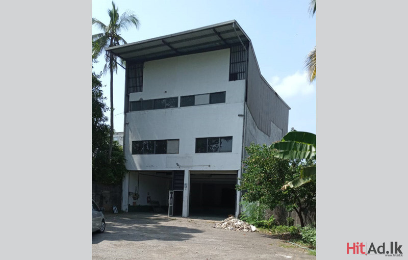 Warehouse for rent in Colombo 15