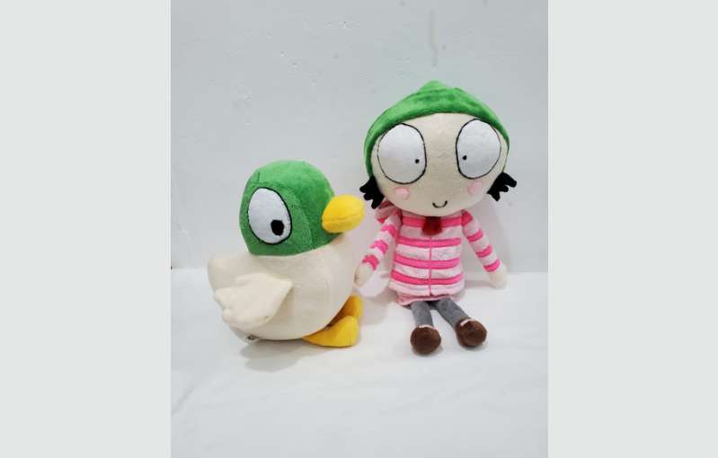 Handmade Character Soft Toys Sarah & Duck