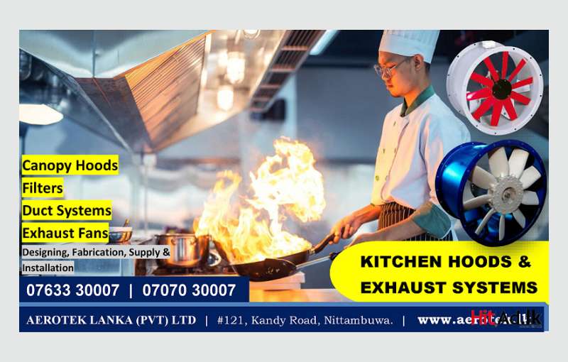 Kitchen Canopy Hoods & Exhaust Systems 