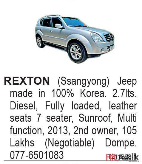 Rexton (Ssangyong) Jeep 