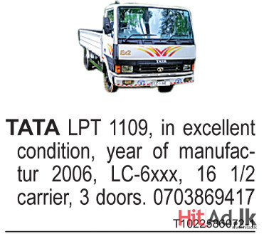 TATA LPT 1109 Lorry