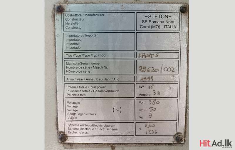 Staton Fast_5  Machine for sale