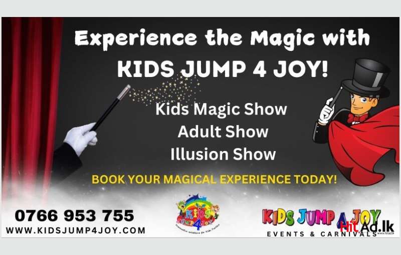 Experience The Magic With Kids Jump 4 Joy!