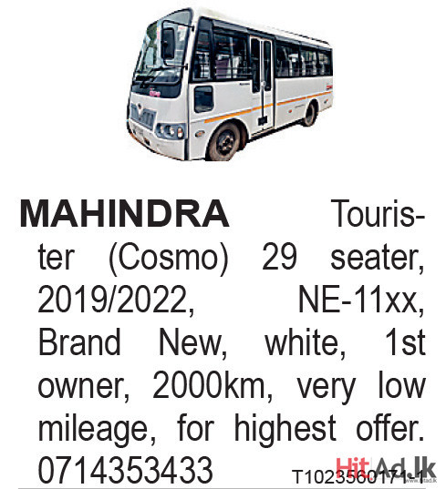 Mahindra Tourister 