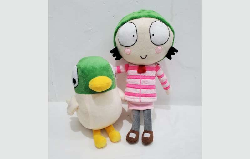 Handmade Character Soft Toys Sarah & Duck