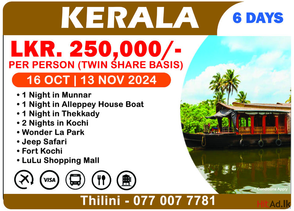 Kerala 6 Days