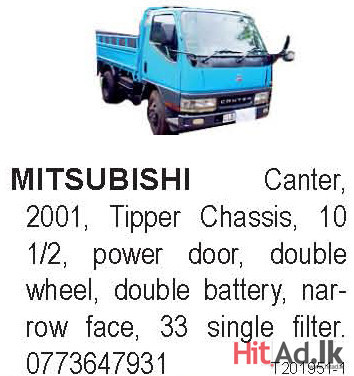 Mitsubishi Canter 2001 Lorry 