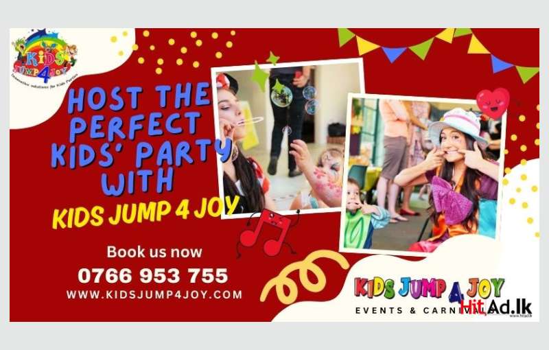 Host The Perfect Kids Party With Kids Jump 4 Joy!