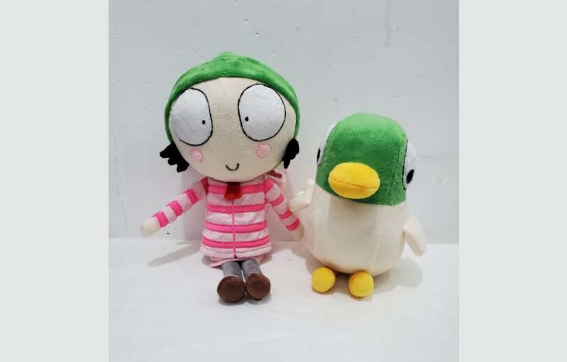 Handmade Character Soft Toys Sarah & Duck