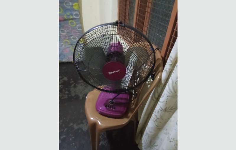 Sgl Fridge/table Fan