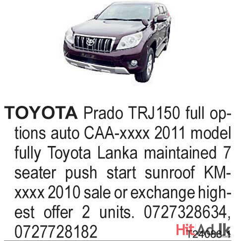 Toyota Prado TRJ150