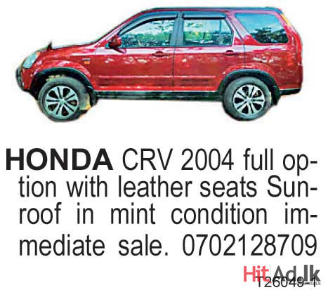Honda CRV  2004