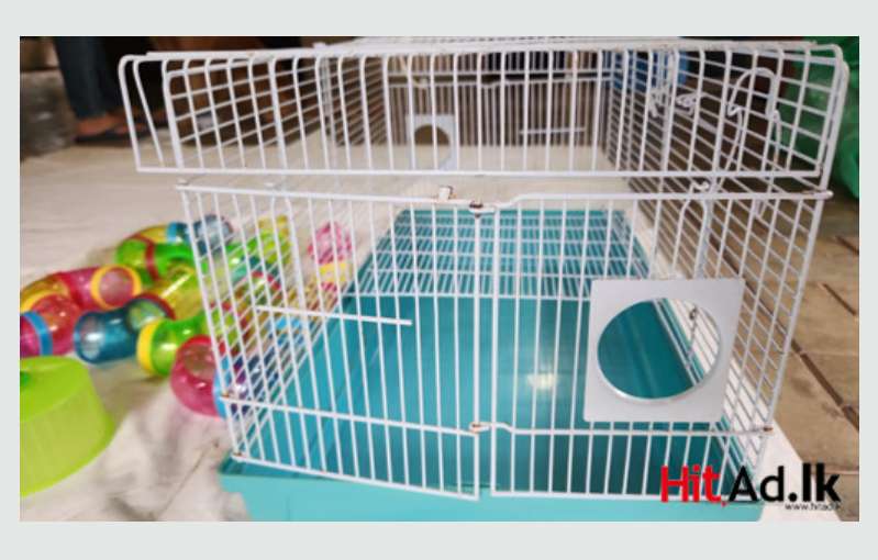 Small Pet Cage With Bottom Tray (used)