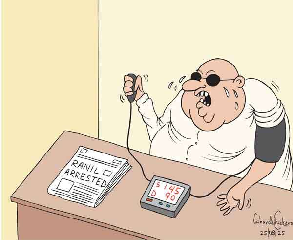 Cartoon of the Day 25-08-2025: When Power Meets Panic