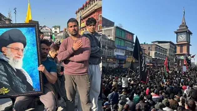 Protests erupt in Jammu and Kashmir over killing of Iran Supreme Leader Ali Khamenei