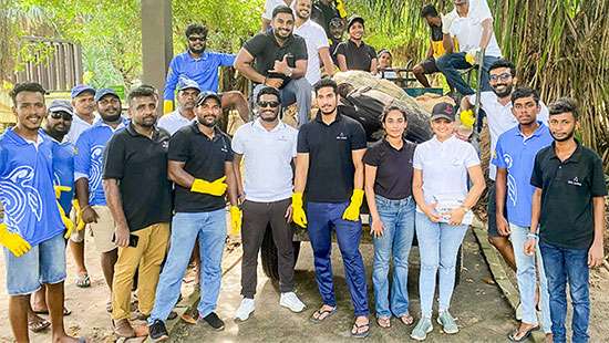 Sail Lanka Charter and Partner Companies Conduct a Beach Clean-Up on World Ocean Day