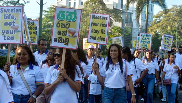 Walk held to mark World Obesity Day