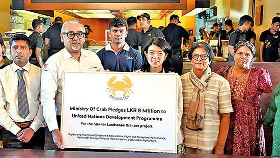 Ministry of Crab partners with UNDP  Sri Lanka to advance mangrove conservation