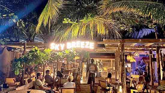 Sky Breeze in Unawatuna  wins global recognition for  semi fine dining experience