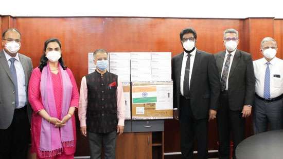 Sri Lanka receives 100,000 RAT Kits from India