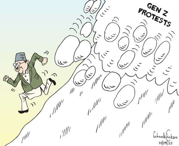 Cartoon of the Day 11-09-2025: The Avalanche of Gen Z