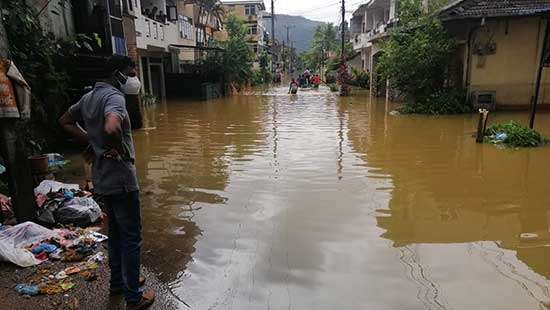 Several areas in Ratnapura inundated