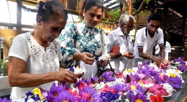 Ill Poya religious observances