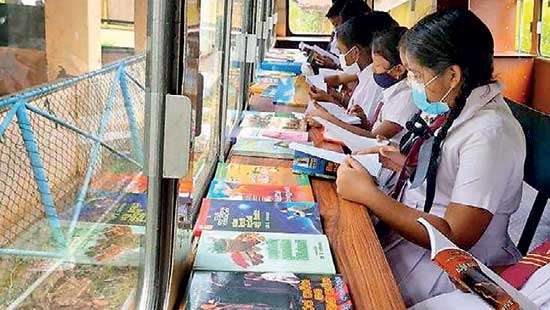 SLT-Mobitel continues to empower rural schools with bus libraries