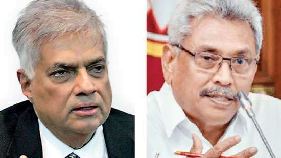 ANIMOSITY! CBK-RW; Maithri-RW; Gota-MR; Now, Gota-RW: Who will Swallow Pride?