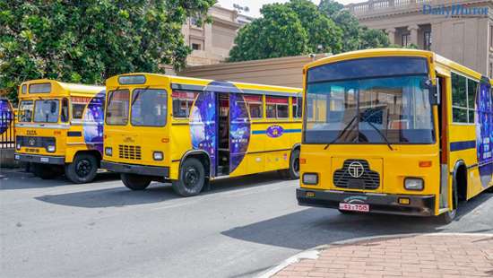 SLT and Mobitel partner with ‘Manusath Derana’ to convert decommissioned buses into libraries.