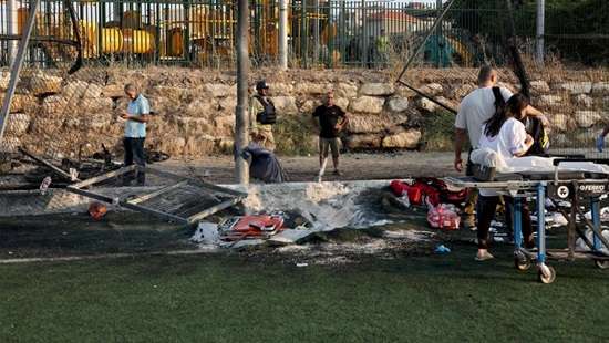 Twelve children killed in attack on football pitch in Israeli-occupied Golan