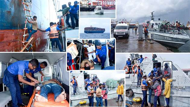 Navy assists transfer of sick fisherman