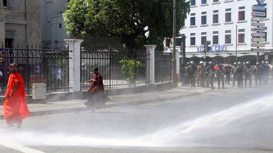IUSF protesters tear gassed