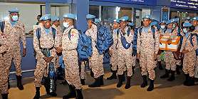 Another Army contingent off to South Sudan