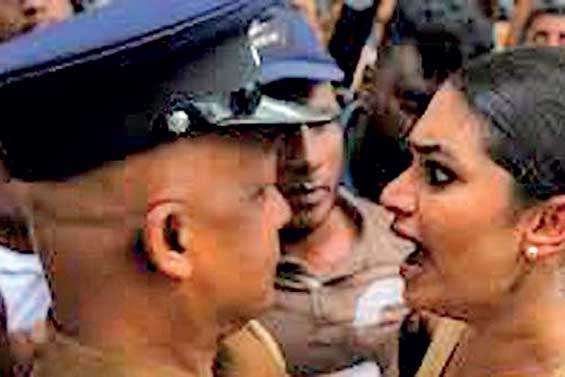 Hirunika claims she was abused by cops