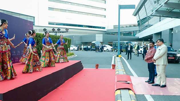 President Dissanayake arrives in India