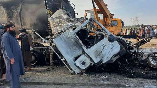 At least 71 Afghan refugees killed in huge bus crash after being deported by Iran