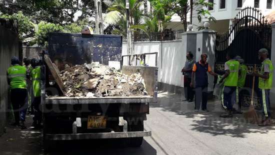 Dengue eradication campaign in Nugegoda