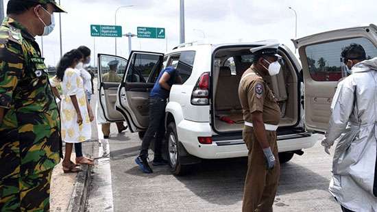 Search operation at Kottawa exit