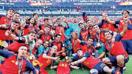 Rainbows for Spain, teardrops for Argentina
