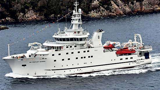 FAO research vessel in Colombo, assured to return for SL survey at earliest opportunity