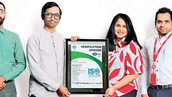 AIA Insurance secures ISO Greenhouse Gas Emissions Certification