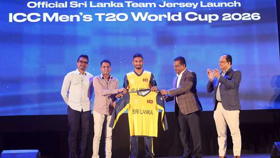 Team jersy for Men's T20 World Cup launched...