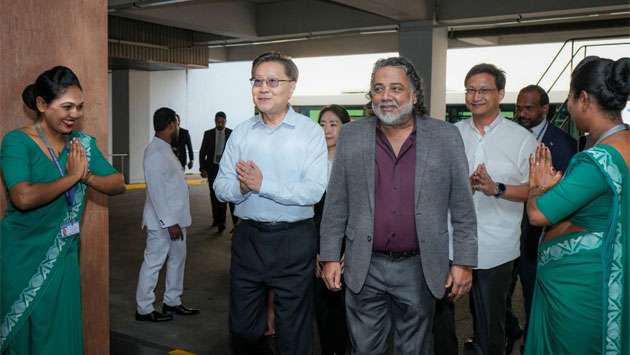 Chinese NPC Vice Chairman arrives in Sri Lanka