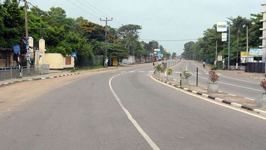 Colombo, Gampaha during curfew...